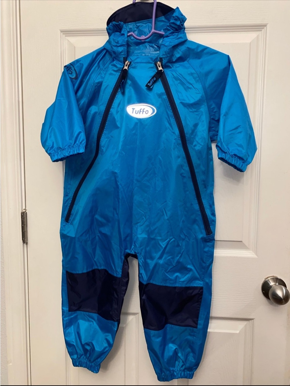 Tufo Kids Waterproof Rain Suit / Mud Suit – Blue